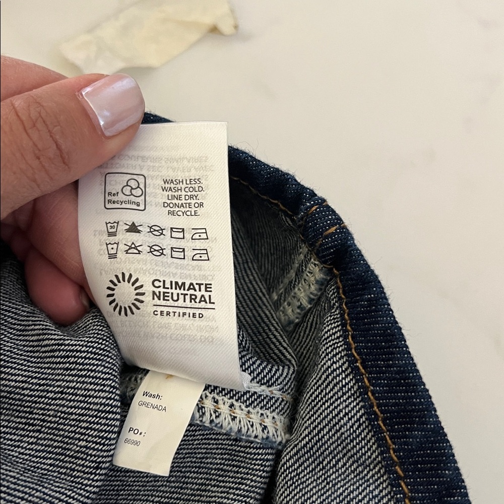 Anthropologie Reformation Zeta Denim Top - Picture 9 of 11